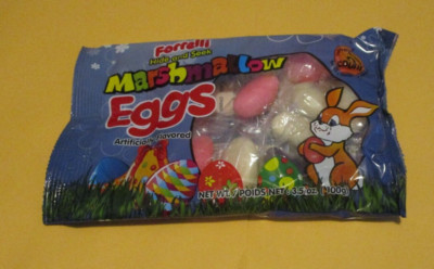 Forrelli Easter Hunt Marshmallow Candy Eggs 3 bags 9 pieces per bag 27 candies