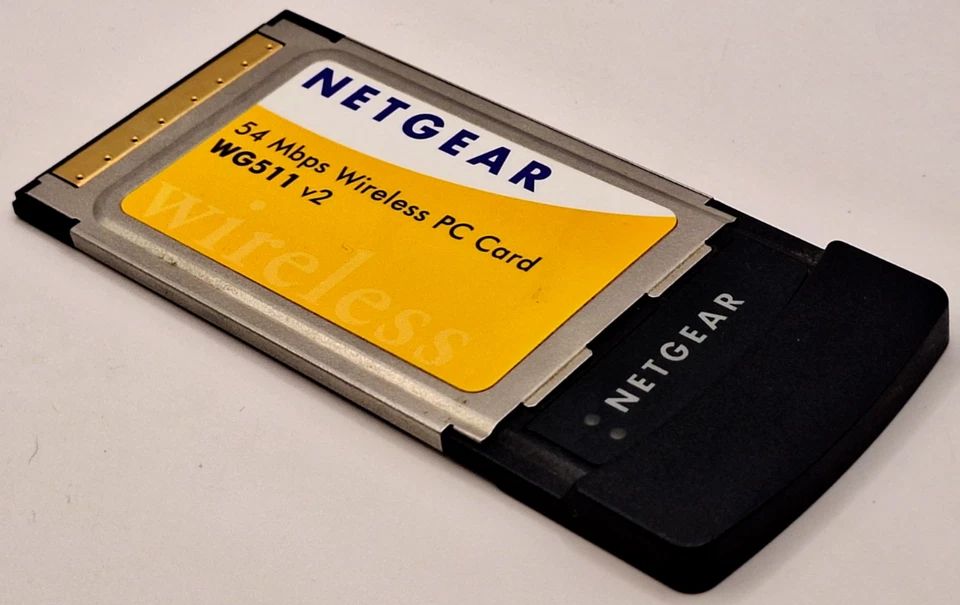 Netgear WG511 v2 54Mbps Wireless PC Card for Laptop *UNTESTED* - image 3 of 4