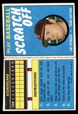 1971 Topps Scratch-Offs Baseball #20 Jim Spencer EX/MT