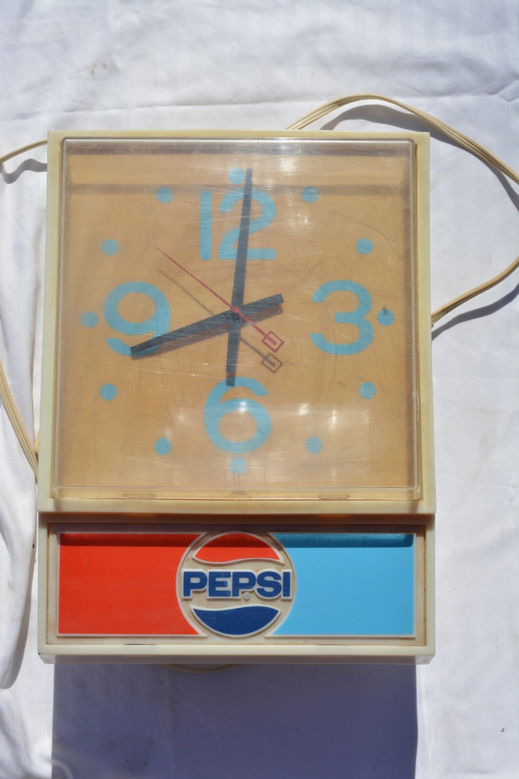 ペプシ pepsi 壁掛け時計 時計 wall clock アドバタイジング 1970年製/Vintage/PEPSI/wall clock/ペプシ/壁掛け時計/ビンテージ