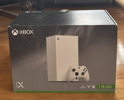 Microsoft Xbox Series X 1TB SSD Home Console - No disc - NEW/Unopened - White