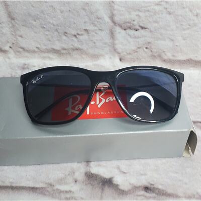 Ray-Ban Women\'s Black Frame Sunglasses with Blue Gradient Lenses Ray ban women main image 3