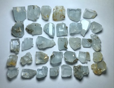 1Lb Natural Aquamarine Crystals lot from Shigar Valley Pakistan