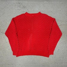 Red vintage sweater