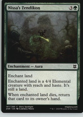 Nissa's Zendikon 197 Common Zendikar Rising Magic: The Gathering Near Mint