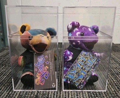 Grateful Dead Bean Plush Bear Collectible by Liquid Blue Dark Star