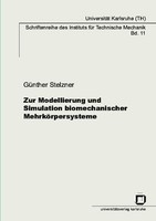 Zur Modellierung Und Simulation Biomechanischer MehrköRpersysteme GüNther Stelzn