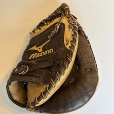 Mizuno Catchers Mitt Professional Model GXC 93 Franchise 33.5  RIGHT Very Good