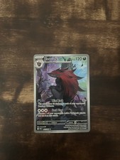 ZOROARK 2025 Pokemon Scarlet Violet White Flare #143/86 Illustration Rare on eBay
