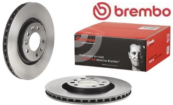 2X Bremsscheibe Brembo 09.D420.11 2 Bremsscheiben Hinterachse Hinten-image