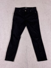 Buffalo David Bitton Sz 8/29 women's denim Black Mid Rise Stretch Skinny Pants