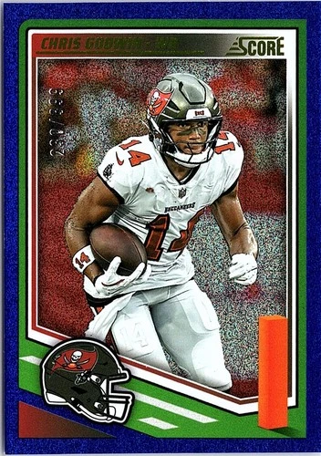 2025 Score Chris Godwin Numbered 230/399