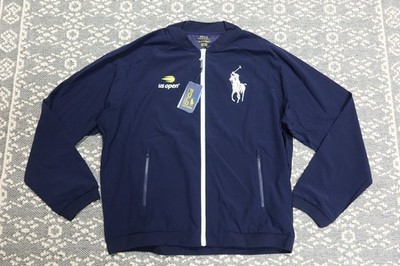 New Polo Ralph Lauren Men's US Open Linesman Water-Repellent Jacket - XL - Navy