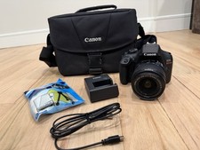 Canon EOS Rebel T6 DSLR Camera  18-55mm Lens Kit UNUSED w/ Bag, Charger, Extras