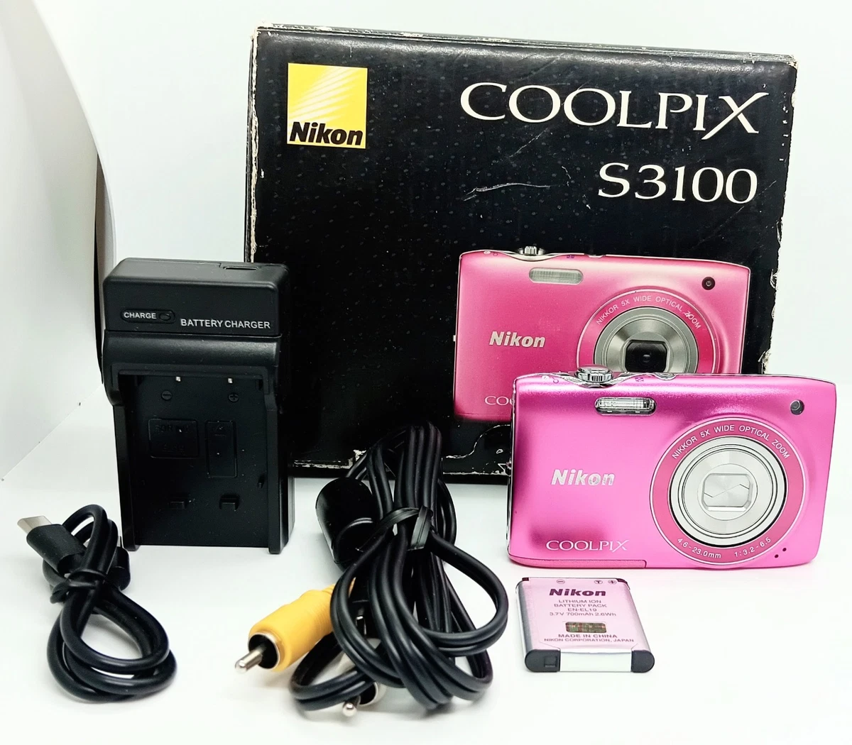 Nikon COOLPIX Nikon Coolpix S3100 Digital Cameras for sale | eBay