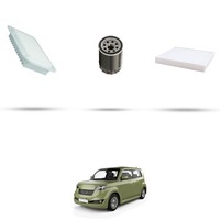 Hoffcar Set Service - 3 Filter Kompatibel Mit Toyota BB 1.5 77Kw Von 2000