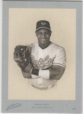 2005 Donruss Studio Portraits Leather/Lumber Blue B&W /35 SAMMY SOSA Orioles