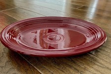 Fiestaware Zinnober 11 3/4x9x1,5 Oval Servierplatte Homer Laughlin Sevonds
