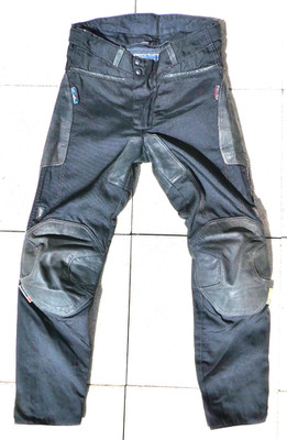 coole Motorradhose / Textil- Lederhose  v. Polo Mohawk Gr. M