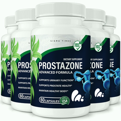 Prostazone Capsules, Official Prosta Zone for Healthy Prostate Support - 5Pack