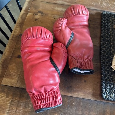 Everlast Boxing Gloves 12 Oz Red Vintage | eBay