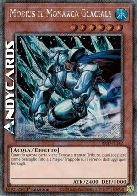 MOBIUS THE GLACIAL MONARCH (The Frost Monarch) Secret Platinum RA03 IT142   1Ed