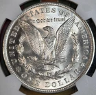 1921  Morgan  MS63  NGC GRADE  Flashy White