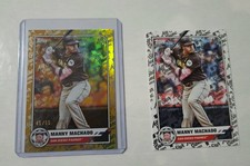2025 Topps All-Star Game Manny Machado Gold Foil Parallel #40 /50 & base card