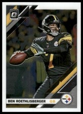 Ben Roethlisberger 2019 Donruss Optic #81 Pittsburgh Steelers
