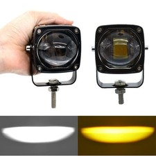 60W 8D Inch Led Work Light 6000K Yellow 3800K Driving Fog Off Road LED Light Bar