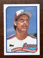 1989 Topps - Randy Johnson #647 (RC)