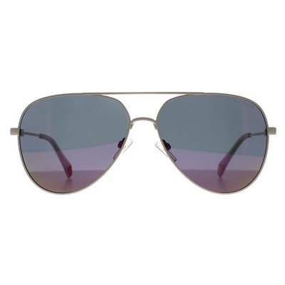 Polaroid PLD 6187/S SZJ SZJ Elfenbein Gold grau rosa polarisierte Sonnenbrille