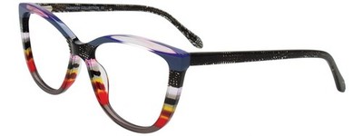PARADOX P5101 Eyeglasses Eye Glasses 050 Striped Blue Authentic New 54mm Unisex