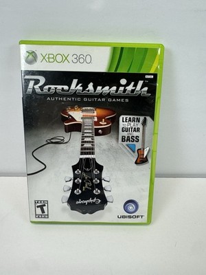Rocksmith Microsoft Xbox 360 Complete CIB Tested Working