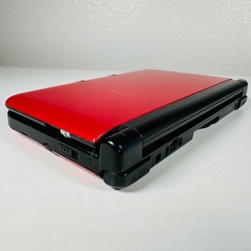 Nintendo 3DS XL LL Red & Black Console w/ Accessories - USA Seller