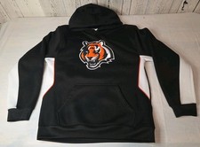 Cincinnati Bengals NFL Team Apparel YOUTH BOY'S Hoodie XL-16-18