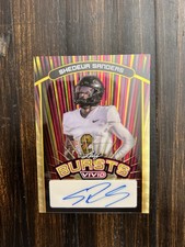 Marketplace image: 2024 Leaf Vivid Shedeur Sanders Superfractor 1/1 Autograph