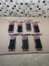 Lot of 7 VisionTek Radeon HD 6350 1 GB DDR3 PCI-E x16 High Profile Video Cards