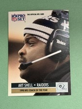 Art Shell 1991 Pro Set Los Angeles Raiders #4 Z560