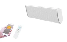 Wexstar Ultra 1000W White Wall/Ceiling Infrared Heater with Built-in Thermostat