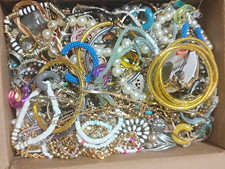 Large mystery box full of vintage to now jewelry, 10.5 lbs!