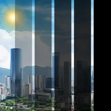 One Way Window Privacy Film with Installation Tools, 10% VLT Window Tint for ...