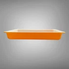 RARE Vintage Pyrex 933 Orange Citrus Lasagna Dish Pan 13 1/2” x 8 3/4” x 1 3/4”