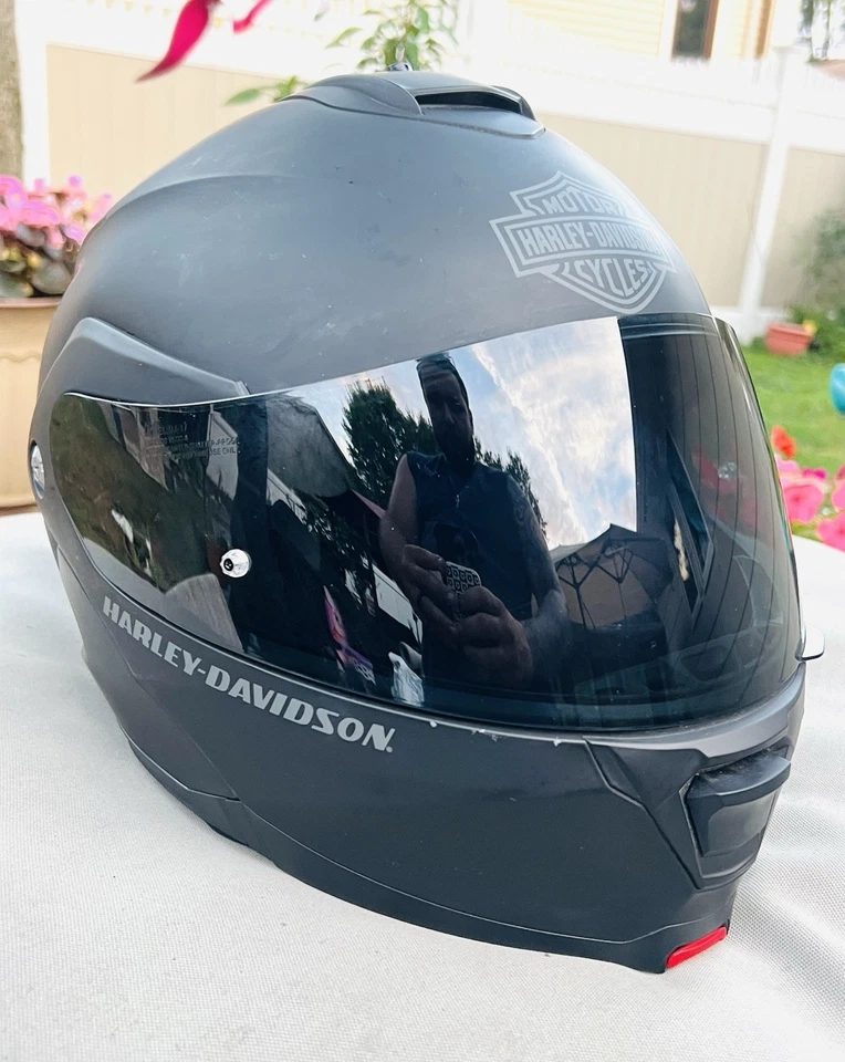 Harley-Davidson® Men's Capstone H24 Modular Helmet 98370-15VM/Size XL/SENA 20s - Image 4 of 4