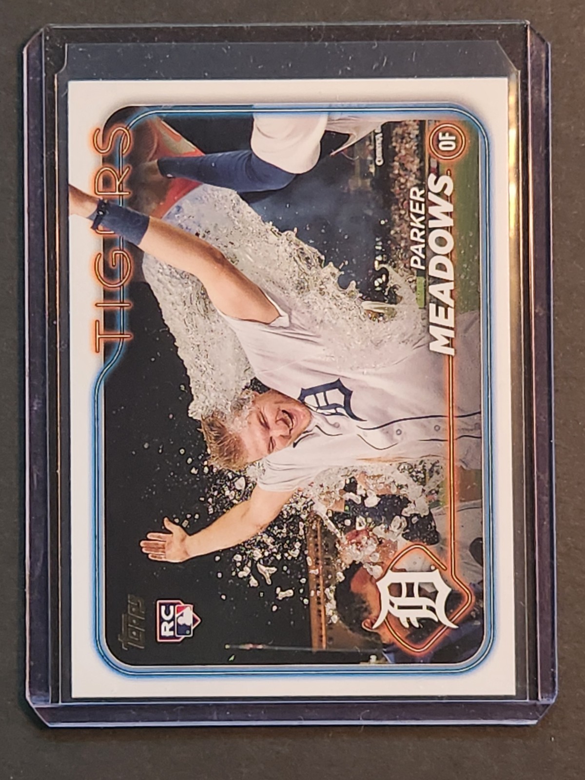 2024 Topps Series 2 - Parker Meadows #516 Golden Mirror Image Variation (RC)