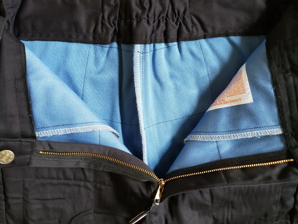 Calça de corrida multicamada G-Force adulto pequena preta GF525-SFI 3.2A/5 - Imagem 4 de 4