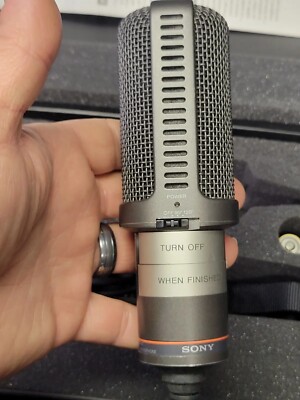 Sony ECM-737 Professional Electret Condenser Microphone | eBay