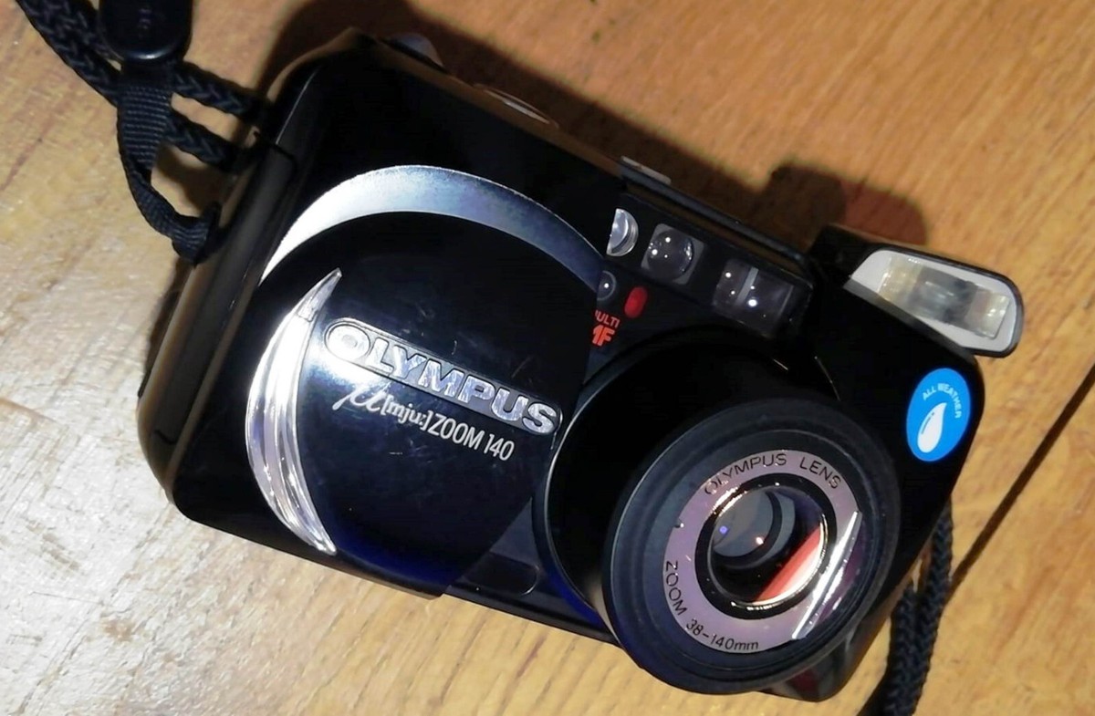 APPAREIL PHOTO VINTAGE Point & Shot compact, bel Olympus Mju APPAREIL PHOTO VINTAGE Point & Shot compact, bel Olympus Mju