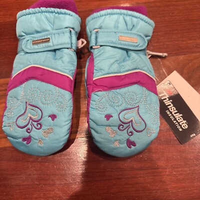 Zero Xposur Girls Winter Gloves size S-M NEW
