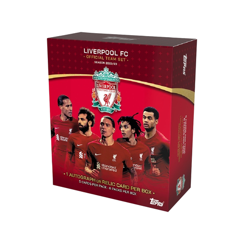 Topps Liverpool Official Team Set 22/23